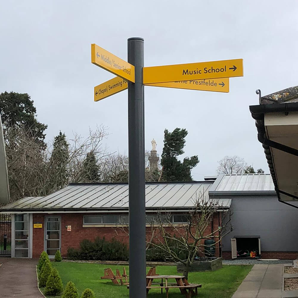 An introduction to school signage for headteachers