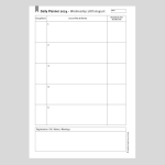 Teacher Planner B5. 5 Period Diary