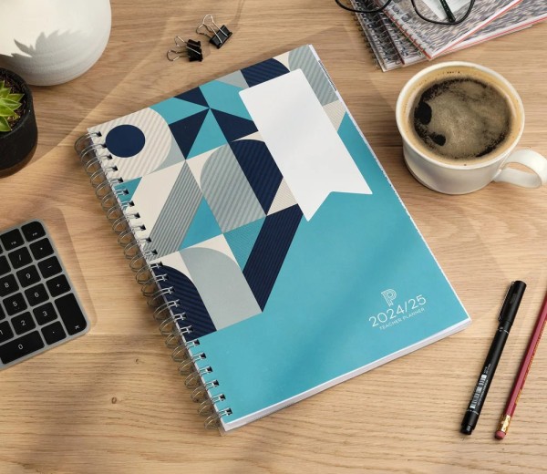 Teacher Planner B5. 6 Period Budget Diary