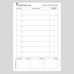 Teacher Planner B5. 9 Period Diary – With Extras