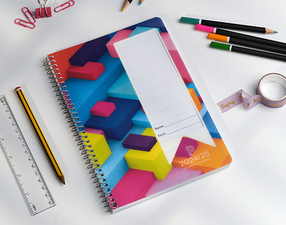 Bespoke Size Student Planners