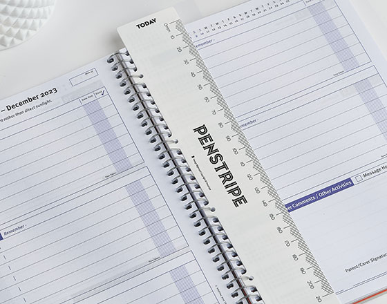 Student Planner Clip in Ruler