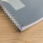 Teacher Planner - wiro binding close up